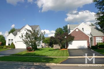 Woodscreek subdivision in Crystal Lake, IL