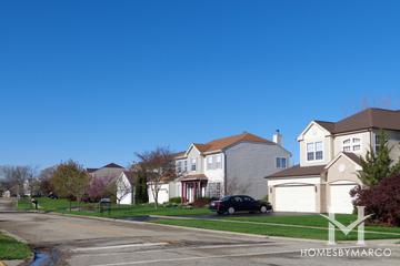 Country Walk subdivision in Round Lake Beach, IL