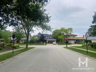 Circle Bay Estates subdivision in Elk Grove Village, IL