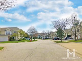 Huntington Chase subdivision in Elk Grove Village, IL