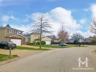 Parkview subdivision in Elk Grove Village, IL