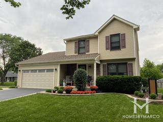 Windemere subdivision in Elk Grove Village, IL