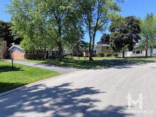 Bel Air Gardens subdivision in Glenview, IL