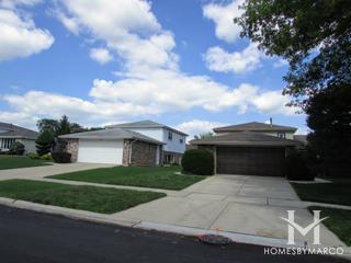 Cherry Hill Farms subdivision in Tinley Park, IL