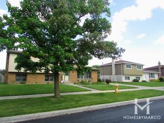 Cherry Hill Farms subdivision in Tinley Park, IL