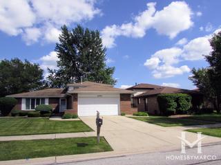 Cherry Hill Farms subdivision in Tinley Park, IL
