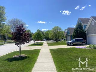 Westbury subdivision in Warrenville, IL