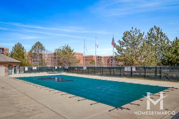 Glenlake building in the Dunning neighborhood of Chicago, IL