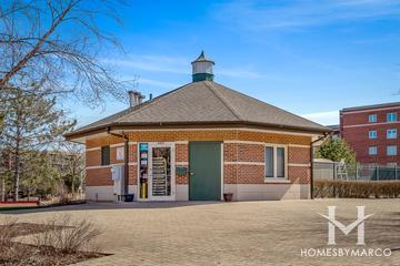 Glenlake building in the Dunning neighborhood of Chicago, IL
