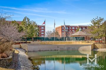 Glenlake building in the Dunning neighborhood of Chicago, IL