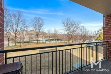 Glenlake building in the Dunning neighborhood of Chicago, IL