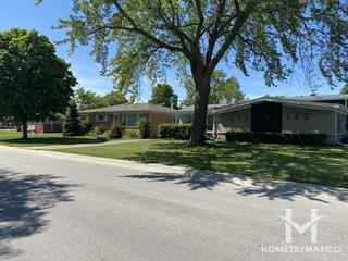 Eugenia subdivision in Glenview, IL