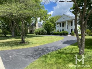 Glenayre Park subdivision in Glenview, IL