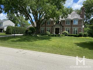 Glenayre Park subdivision in Glenview, IL