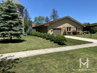 Northfield Woods subdivision in Glenview, IL