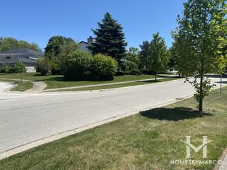 Oak Hill subdivision in Glenview, IL
