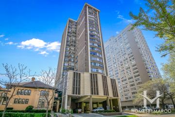 Sheridan Point building in the Edgewater neighborhood of Chicago, IL