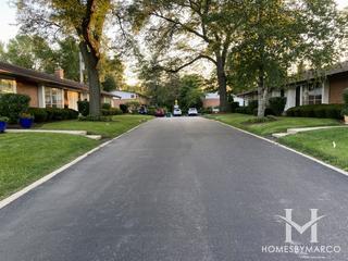Crestwood Village subdivision in Northfield, IL