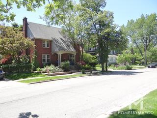 Centralwood Row subdivision in Evanston, IL