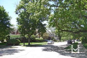 Centralwood Row subdivision in Evanston, IL