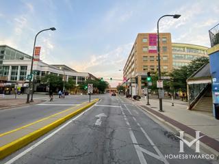 Church Street Station building in Evanston, IL