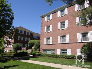 Corinthian Condominiums building in Evanston, IL