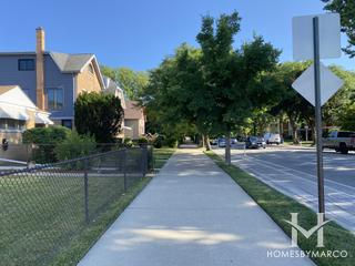 Crown Park Estates subdivision in Evanston, IL