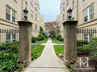 Forest Court subdivision in Evanston, IL