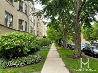 Hinman Gardens building in Evanston, IL