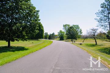 Spring Creek Hills subdivision in Barrington Hills, IL