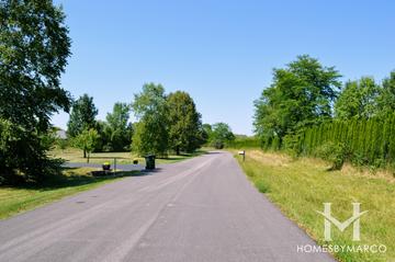 Spring Creek Hills subdivision in Barrington Hills, IL