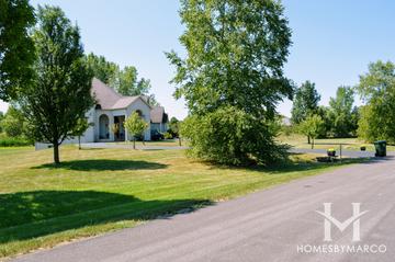 Spring Creek Hills subdivision in Barrington Hills, IL