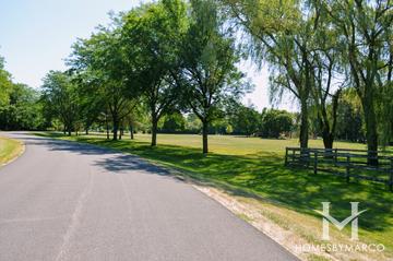 Spring Creek Hills subdivision in Barrington Hills, IL
