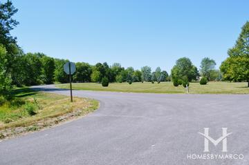 Spring Creek Hills subdivision in Barrington Hills, IL
