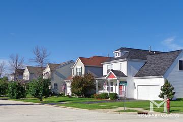 Madrona Village subdivision in Round Lake, IL