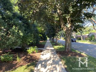 Monroe Courts building in Evanston, IL