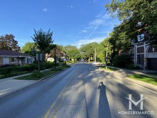 Oakton Gable building in Evanston, IL