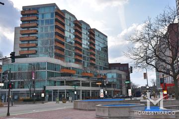 Optima Towers building in Evanston, IL