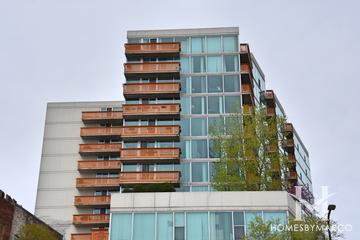 Optima Towers building in Evanston, IL