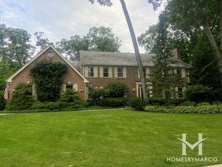 Manchester Woods subdivision in Lincolnshire, IL