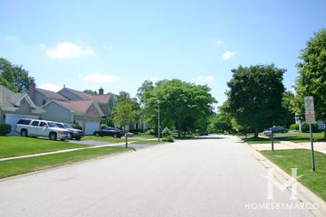Brittany Woods subdivision in Cary, IL