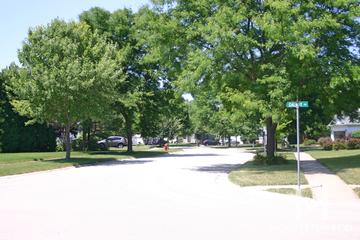 Brittany Woods subdivision in Cary, IL