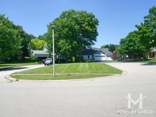 Brittany Woods subdivision in Cary, IL