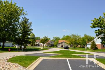 Crestview Estates subdivision in Wauconda, IL