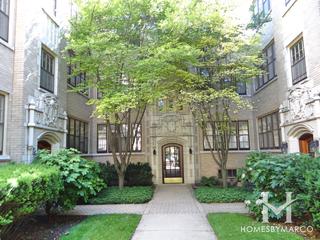 Stoneleigh Courts building in Evanston, IL