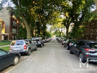 The Saxony building in Evanston, IL
