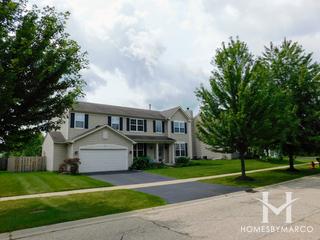 Silver Leaf Glen subdivision in Round Lake, IL
