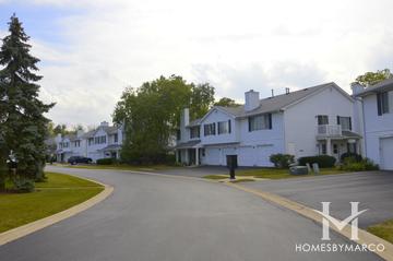 Barclay Lane subdivision in Deerfield, IL