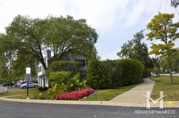 Barclay Lane subdivision in Deerfield, IL