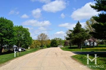 Andover Acres subdivision in Huntley, IL